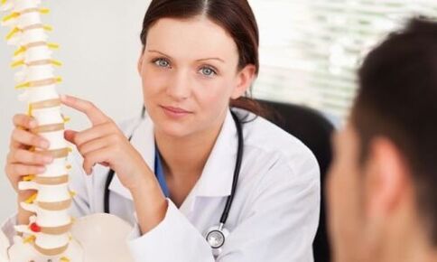 Il trattamento farmacologico dell'osteocondrosi cervicale può essere prescritto solo da un medico